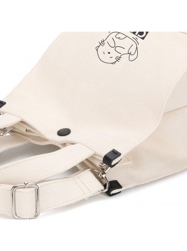 CHIOS CLUB -  BAG3944 Canvas bag IVORY 米白色
